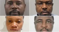 Aworan awọn ọmọ Naijiria to dero ọgba ẹwọn nilẹ UK