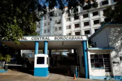 Fachada do hospital Central Sorocabana, na Lapa, zona oeste de São Paulo, em 3 de junho de 2025