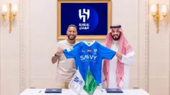 نيمار وقّع مع الهلال السعودي في 15 أغسطس/ آب 2023