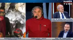 پوشش اخبار زلزله 