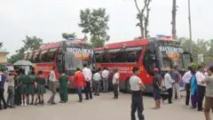 ढाका काठमाण्डू बस
