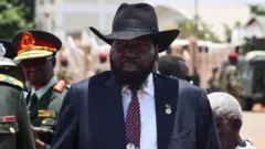 Shugaban ta Kudu Salva Kiir