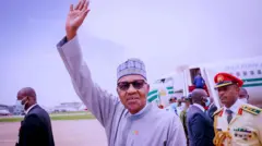Aworan aarẹ Muhammadu Buhari