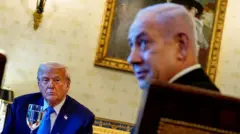 ਬੇਂਜਾਮਿਨ ਨੇਤਨਯਾਹੂ ਅਤੇ ਅਮਰੀਕੀ ਰਾਸ਼ਟਰਪਤੀ ਡੌਨਲਡ ਟਰੰਪ