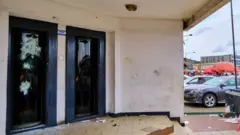 Foto of bank wey armed men rob for Lagos in 2020