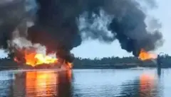 Fire for Trans Niger Delta Pipeline
