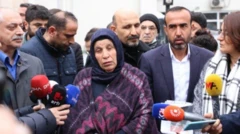 Emine Şenyaşar Malatya Adliyesi'nde 