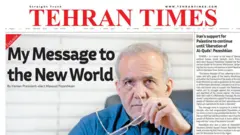 مقاله رئیس جمهور منتخب ایران در روزنامه تهران تایمز منتشر و نسخه فارسی آن در روزنامه اعتماد چاپ شده است