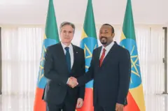 ኣንቶኒ ብሊንከን ምስ ኣብዪ ኣሕመድ
