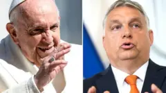 Papa Francis anatarajiwa kukutana na Waziri Mkuu wa Hungary Viktor Orban