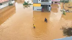 బుడమేరు వరదలో మునిగిన విజయవాడ 
