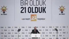 Cumhurbaşkanı ve AKP Genel Başkanı Recep Tayyip Erdoğan