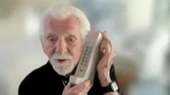 پہلا موبائل فون، پہلی کال