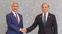 جے شنکر، شہباز شریف