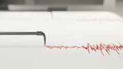 إبرة قياس الزلازل تسجل نشاطاً زلزالياً
