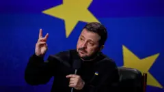 የዩክሬን ፕሬዝዳንት ቭሎደሚር ዜሌንስኪ 