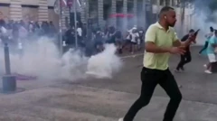 মার্সেইতে বিক্ষোভ