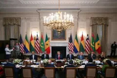 Una reunión de Trump con presidentes de 5 países de África