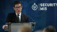 MI5 Director General, Ken McCallum