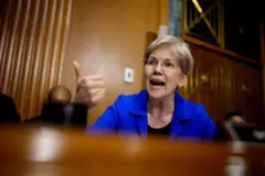 La senadora demócrata Senator Elizabeth Warren.