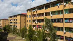 በአዲስ አበባ ከተማ የሚገኝ የጋራ መኖሪያ ቤት
