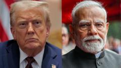 डोनाल्ड ट्रंप ने भारत को लेकर नरमी के दिए संकेत, पीएम मोदी का भी आया जवाब