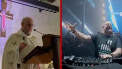 นักบวชคาทอลิกกลางวันเทศนาธรรม กลางคืนเป็นดีเจเปิดเพลง