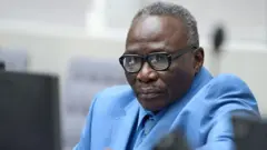 عکس علی کوشیب در دادگاه 