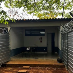 Área externa da nova cela de Bolsonaro na Papudinha