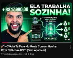 Thumb de vídeo do canal Riqueza com IA no Youtube
