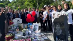 مراسم تولد عرفان خزایی از کشته‌شدگان اعتراضات ۱۴۰۱