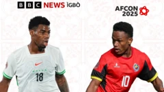 AFCON 2025: Super Eagles nke Naịjirịa na Mambas nke Mozambik ga-akwata ya