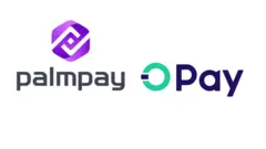 Opay and Palmpay logos