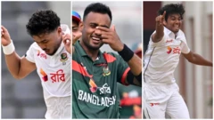 তাসকিন আহমেদ, শরিফুল ও হাসান মাহমুদ