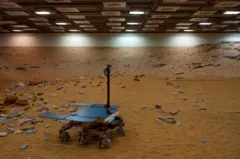 Um protótipo funcional do rover ExoMars