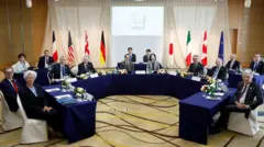 وزیران دارایی و روسای بانک مرکزی گروه هفت