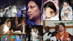 ছবিতে খালেদা জিয়ার রাজনৈতিক জীবন