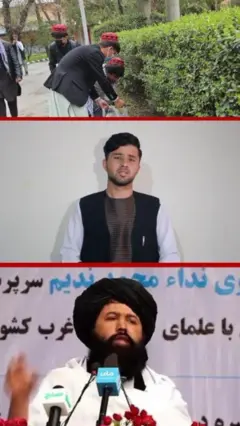 عکس ندا محمد ندیم و دانشجویی که میگوید سیلی خورده