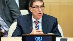 Bruno Rodríguez, canciller de Cuba.