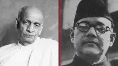 સરદાર પટેલ અને સુભાષચંદ્ર બોઝ 