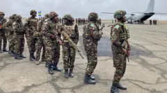 A﻿basirikare ba Kenya bahagurutse i Nairobi mu gitondo kuwa gatatu