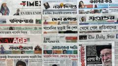 পত্রিকা: 'বিমানবন্দরে আটকা হাজারো যাত্রী, তীব্র দুর্ভোগ'