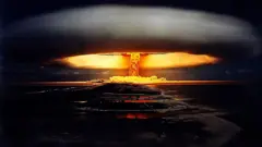 التجربة النووية الفرنسية ليكورن في بولينيزيا عام 1970