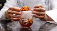 dry ice ड्राय आईस बीबीसी मराठी गुरुग्राम गुरगाव