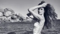 South African model Marike 