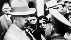 El presidente de México Lázaro Cárdenas.