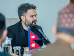 विश्वविद्यालयका पदाधिकारीहरूसँग छलफल गर्दै प्रधानमन्त्री वालेन्द्र शाह बालेन