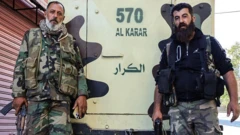 Два друза-ополченца