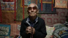 Năm nay 85 tuổi, Dawa Sangbo nhớ lại hành trình từ Tây Tạng sang Ấn Độ vào năm 1970