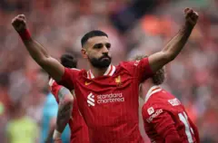 المهاجم المصري محمد صلاح، نجم ليفربول